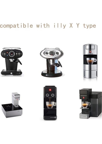 1 Yüzük Stili Capsulone Metal Paslanmaz Çelik Doldurulabilir Yeniden Kullanılabilir Kapsül Pod Illy Kahve Makinesi Için Uygun (Yurt Dışından) fiyatları
