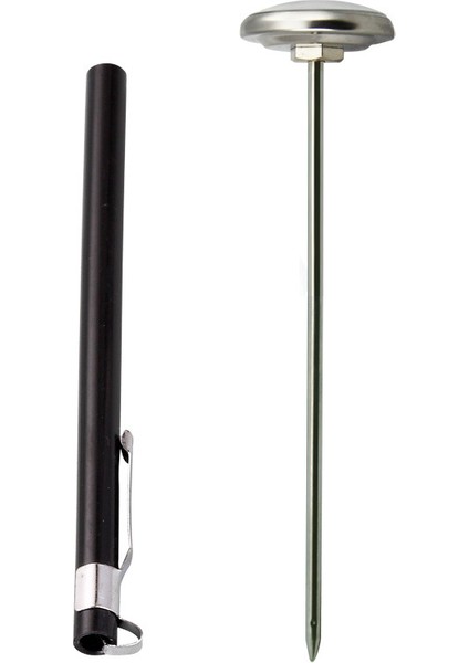 Siyah Stil Paslanmaz Çelik Prob Termometre Anında Okuma Mutfak Yemek Pişirme Süt Kahve Et Barbekü Güvenle Ev Termometreleri (Yurt Dışından) indirimleri