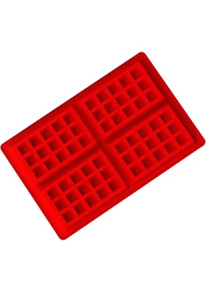 B Tarzı Yapışmaz Waffle Kalıbı Silikon Dıy Kek Kalıbı Squareround Kek Kalıbı Makineleri Pratik Pişirme Kalıbı Bakeware Seti (Yurt Dışından)