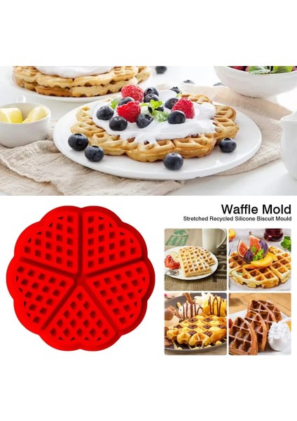 B Tarzı Yapışmaz Waffle Kalıbı Silikon Dıy Kek Kalıbı Squareround Kek Kalıbı Makineleri Pratik Pişirme Kalıbı Bakeware Seti (Yurt Dışından) fırsatları
