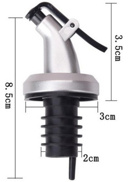 3 Adet Tarzı 3 Adet Yağ Şişesi Stoper Kilit Fişi Conta Sızdırmaz Gıda Sınıfı Kauçuk Meme Püskürtücü Dispenser Şarap Dökücü Mutfak Bar Gadget (Yurt Dışından) modelleri
