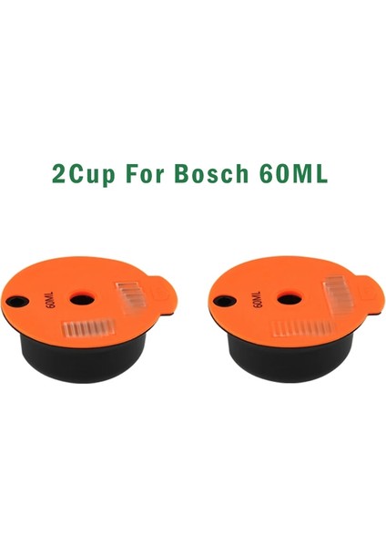 180MLGZI Stili Tassimo Kahve Kapsülleri Yeniden Kullanılabilir Kahve Kapsülü 60ML ml Bosch-S Makinesi Için ml Podlar Tassimo Doldurulabilir Filtre Makinesi Pod (Yurt Dışından)