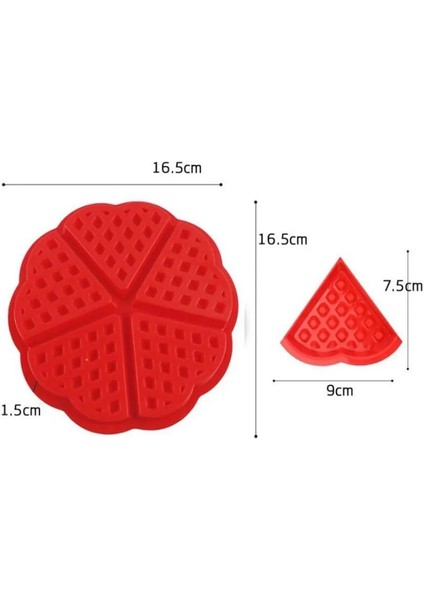 Waffle Silikon Kalıp Ev Dıy Kare Kalp Şekli Waffle Muffin Kek Kalıbı Bisküvi Yapımı Aracı Mutfak Pişirme Malzemeleri (Yurt Dışından) modelleri