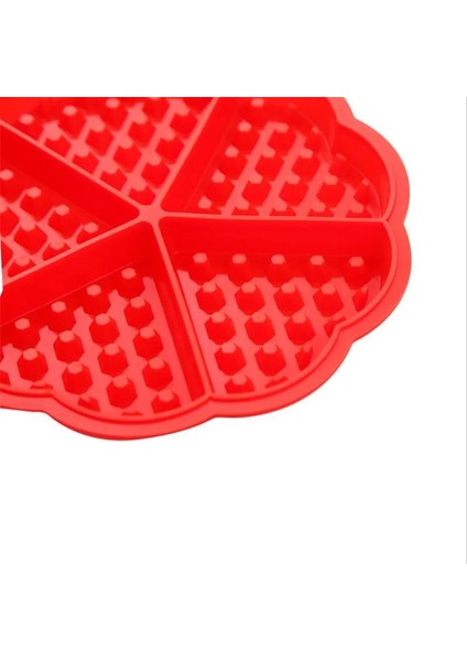 Waffle Silikon Kalıp Ev Dıy Kare Kalp Şekli Waffle Muffin Kek Kalıbı Bisküvi Yapımı Aracı Mutfak Pişirme Malzemeleri (Yurt Dışından) fırsatları