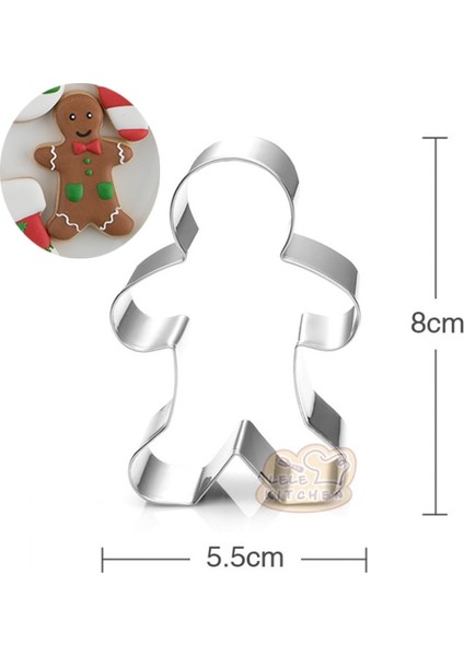 Açık Yeşil Tarzı Atisserie Reposteria Mutfak Bakeware Noel Serisi Metal Çerez Kesici Fondan Kek Dekor Aracı Bisküvi Pasta Kalıbı (Yurt Dışından) indirimleri