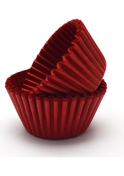 Kırmızı Stil Xl 5.5x4.7x3.5cm Ocolate Kağıt Muffin Cupcake Liner Pişirme Bardakları Kek Parti Düğün Cupcakes Kılıfları Için Dekorasyon Standı (Yurt Dışından)