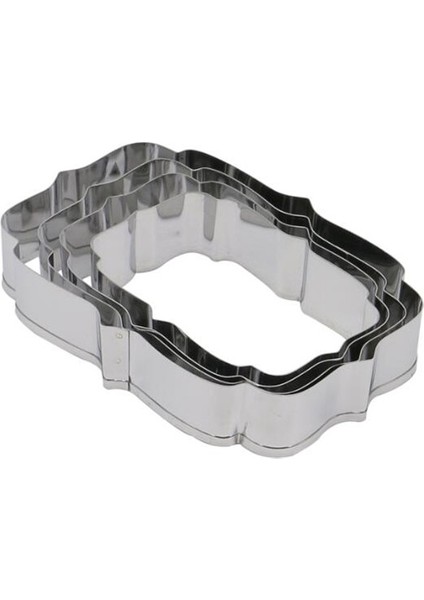 Stil 8 Stil Paslanmaz Çelik Nimet Çerçeve Bisküvi Kesiciler Çerez Kesici Set Düğün Pastası Kalıp Mutfak Sugarcraft Pişirme Pasta Araçları (Yurt Dışından)