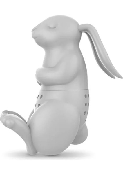 Tavşan Çayı Demlik Tarzı Tita Tekne Çay Demlik Gıda Sınıfı Silikon Hayvanlar Bunny Tavşan Kedi Köpek Fil Como Alpaka Palamut Çay Filtre Süzgeç (Yurt Dışından)