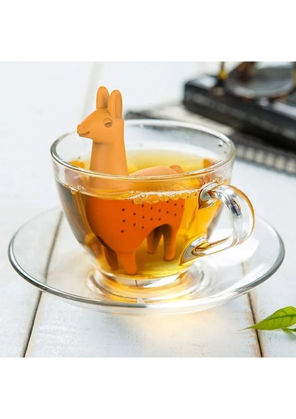Tavşan Çayı Demlik Tarzı Tita Tekne Çay Demlik Gıda Sınıfı Silikon Hayvanlar Bunny Tavşan Kedi Köpek Fil Como Alpaka Palamut Çay Filtre Süzgeç (Yurt Dışından)