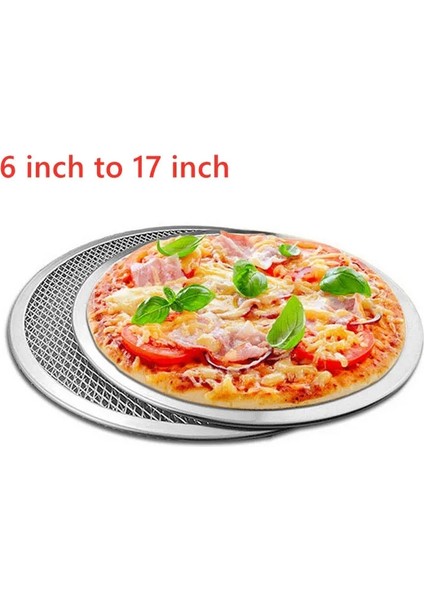 13 Inç Tarzı Alüminyum Çelik Yapışmaz Pizza Taşları Pizza Tavası Pizza Fırın Tepsisi Tepsi Örgü Tepsi Plaka Yemekleri Bakeware Pişirme Araçları 6- (Yurt Dışından) fiyatları