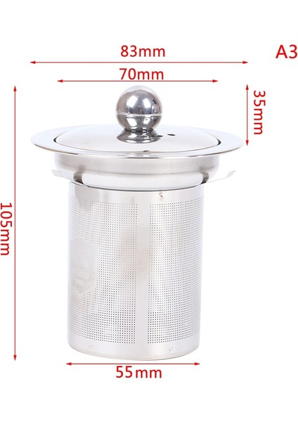 Açık Sarı Stil 1 Adet Yeniden Kullanılabilir Paslanmaz Çelik Çay Süzgeç Örgü Demlik Sepeti Gevşek Çay Yaprağı Demlik Kupa Demlik Teaware Için Ot Filtresi (Yurt Dışından)