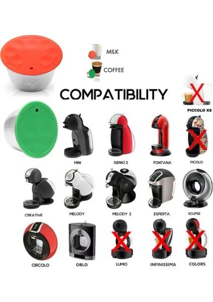 Koyu Gri Tarzı Dolce Gusto Kahve Için Doldurulabilir Kapsül Yeniden Kullanılabilir Paslanmaz Çelik Filtre Kahve Filtresi Mini Lumio Için Süt Köpüğü Makinesi (Yurt Dışından) fırsatları