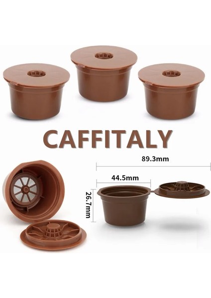 Yeni Of Makinesi Yeniden Kullanılabilir 8g Kapasiteli Kapsül Kahve Fincanı Filtresi Caffitaly Kapsül Kahve Makinesi Kahve Filtreleri (Yurt Dışından)