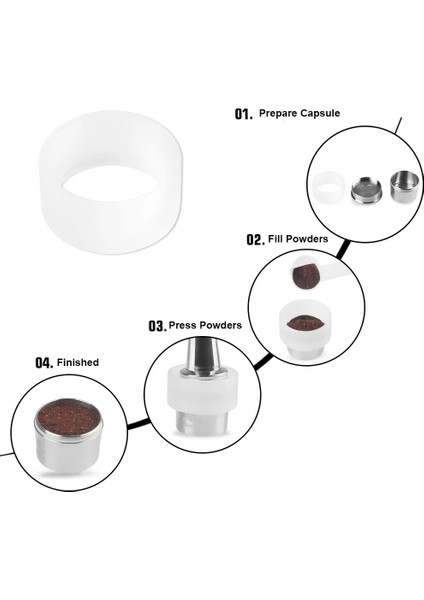 1 Kurcalama Stili Caffitaly & Tchibo Cafissimo Classic Machine Için Icafilas Paslanmaz Çelik Doldurulabilir Yeniden Kullanılabilir Kahve Kapsülü Cafeteira Filtresi (Yurt Dışından) fırsatları
