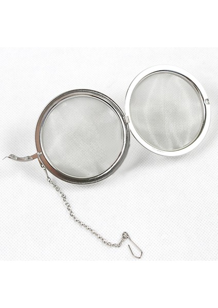 Çay Demlik Stili 5.5cm 3 Boyutlu Paslanmaz Çelik Hasır Top Çay Kahve Filtresi Örgü Demlik Zincirli Kapaklı Top Tarzı Süzgeç Aracı Çay Demlik Küre Kilitleme (Yurt Dışından) fiyatları