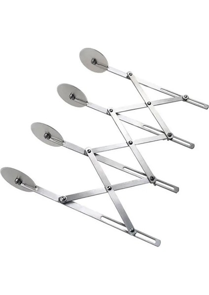 Açık Yeşil Tarzı Tekerlekler Kesici Hamur Bölücü Yan Makarna Bıçağı Esnek Makaralı Bıçak Pizza Pasta Soyucu Paslanmaz Çelik Bakeware Araçları (Yurt Dışından)