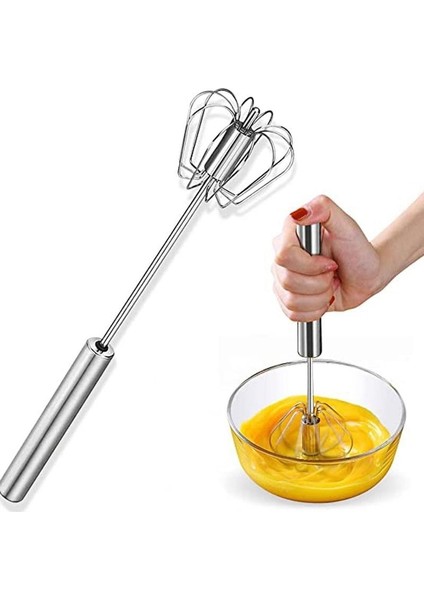 12 Inç Gümüş Tarzı Yarı Otomatik Yumurta Çırpıcı Yumurta Çırpma Makinesi Manuel El Mikseri Kendinden Dönen Yumurta Karıştırıcı Mutfak Aksesuarları Yumurta Toolteel (Yurt Dışından) modelleri