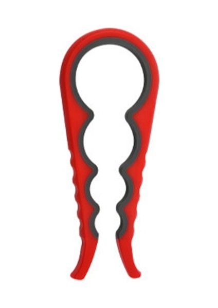 Kırmızı Stil Yeni 1 Kapaklı Kavanoz Açacağı Vidalı Kapak Şişe Açacağı Konserve Açacağı Manuel Kaymaz Büküm Kapaklı Şişe Fırlatıcı Açacağı Mutfak Aleti (Yurt Dışından)