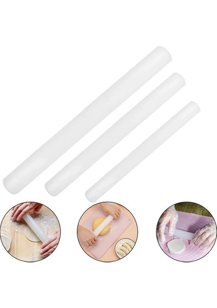 23CM Tarzı 23CM 30CM 50CM Plastik Fondan Rulo Haddeleme Ugar Kek Hamur Rulo Sopa Pasta Pişirme Dekorasyon Aracı Mutfak Aksesuarı (Yurt Dışından) indirimleri