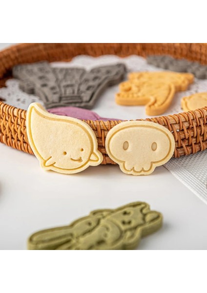 Avuç Içi Tarzı Cadılar Bayramı Balkabağı Hayalet Kurabiye Kek Piston Kesici Kabak Kedi Kurabiye Damgası Bisküvi Fondan Çikolata Kalıp Kek Dekorasyon Araçları (Yurt Dışından) fiyatları