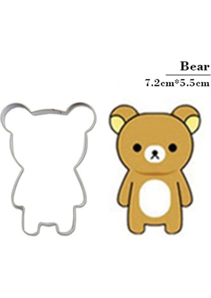 Gök Mavisi Tarzı Paslanmaz Çelik 3D Hayvan Çerez Kesici, Köpek Geyik Bisküvi Kabartma Kalıp Kek Kalıbı Mutfak Aksesuarı Pişirme Pasta Araçları (Yurt Dışından) indirimleri