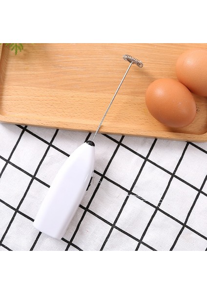 Beyaz Stil Mini Paslanmaz Elektrikli El Yumurta Çırpıcı Ev Mutfak Çelik Kahve Süt Çay Blender Krem Karıştırma Karıştırıcıyı Yendi (Yurt Dışından)