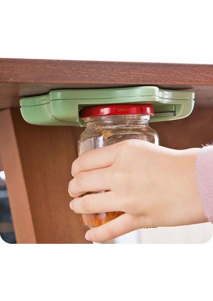 Mavi Stil Kavanoz Açacağı Konserve Açacağı Mutfak Dolabın Altında Kullanışlı Şişe Kapağı Açacağı Alet Mutfak Aleti Mutfak Aksesuarları (Yurt Dışından) fırsatları