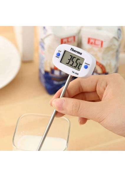 TA288 Stili Mutfak Dijital Gıda Termometresi Et Barbekü Su Süt Yağı Kolaylık Elektronik Fırın Pişirme Sıcaklık Probu Araçları (Yurt Dışından) modelleri