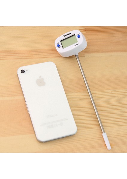 Iğne 3 Adet Tarzı 1 Adet Dijital Mutfak Termometresi Barbekü Elektronik Dijital Gıda Probu Termometre Barbekü Su Süt Et Sıcaklığı Mutfak Gereçleri (Yurt Dışından) fırsatları