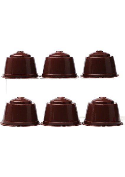 Dol-6-Mavi Tarzı 6 Adet Yeniden Kullanılabilir Nestle Dolce Gusto Kahve Kapsül Filtre Fincan Doldurulabilir Filtre Sepet Bardak Yeniden Kullanılabilir Kaşık Fırça Kahve Aksesuarları (Yurt Dışından) modelleri