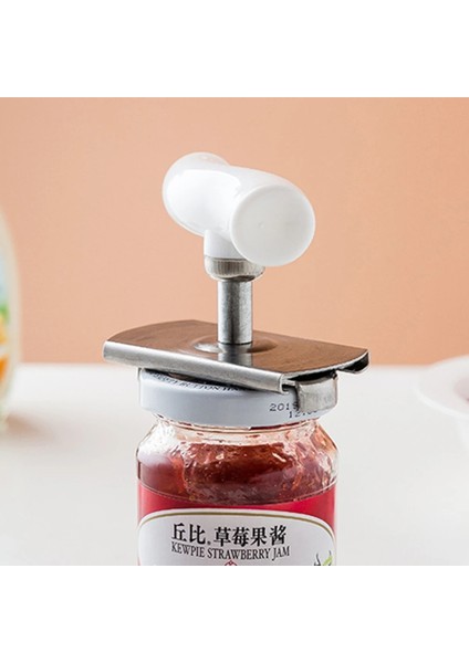 Beyaz Açıcı Stili Ayarlanabilir Ahşap Tahıl Paslanmaz Çelik Konserve Açacakları Kavanoz Açacağı Şişe Açacağı El Kılavuzu Kolay Mutfak Aleti Mutfak Faydalı Aracı (Yurt Dışından) modelleri