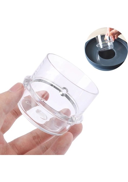 Resim Stili Olarak 100ML Ölçü Kabı Dozaj Kapağı Thermomix Için Sızdırmazlık Kapağı TM31 Tm6 Tm5 Yedek Parça Plastik Bardak Mutfak (Yurt Dışından)