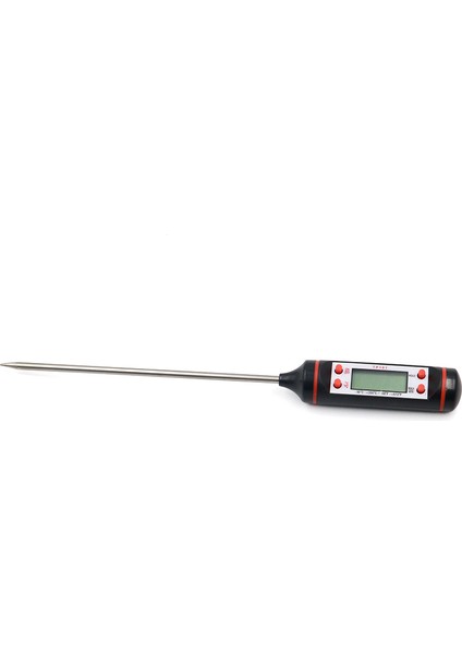 Siyah Stil Dijital Et Termometresi Pişirme Gıda Mutfak Barbekü Probu Su Süt Yağı Sıvı Fırın Dijital Sıcaklık Sensörü Ölçer Termokupl (Yurt Dışından) fırsatları