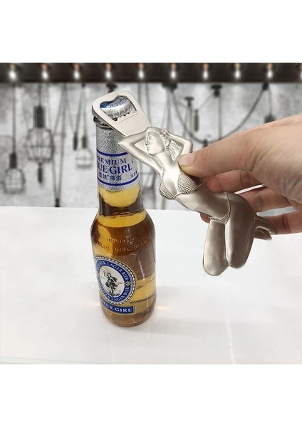 Güzellik Kız Tarzı Reative Alaşım Deniz Kızı Şişe Açacağı Araca Monte Şişe Açacağı Bar Aksesuarları Mutfak Cocina (Yurt Dışından) fırsatları