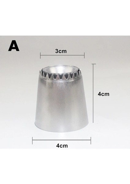 Bir Stil Yeni Rus Lomia Kurabiye Dekorasyon Ağız Buzlanma G Tlicone Buzlanma G Krem Pasta Torbası Paslanmaz Çelik Nozul Seti (Yurt Dışından)