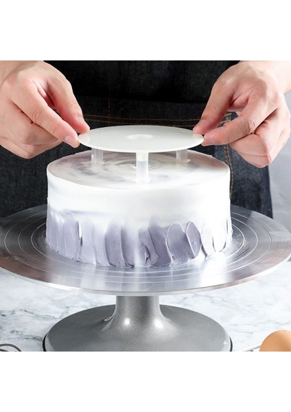 4 Inç Tarzı Çok Katmanlı Kek Destek Çerçevesi Pratik Kek Standları Yuvarlak Tatlı Desteği Spacer Kazık Braketi Mutfak Dıy Kek Aracı (Yurt Dışından) fırsatları