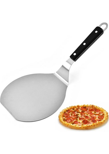 7 Stili Yazın Haşlanma Önleyici Pizza Kürekleri Ahşap Saplı Yuvarlak Kürek Spatula Paslanmaz Çelik Kek Pasta Pişirme Aracı Mutfak Aksesuarları (Yurt Dışından)