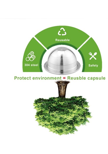 Resim Stili Olarak Nepsresso Vertuo Dolum Kapsül Pod Için Icafilas Nespresso Vertuoline Gca1 ve Delonghi ENV135 Için Paslanmaz Çelik Kahve Filtreleri (Yurt Dışından) modelleri