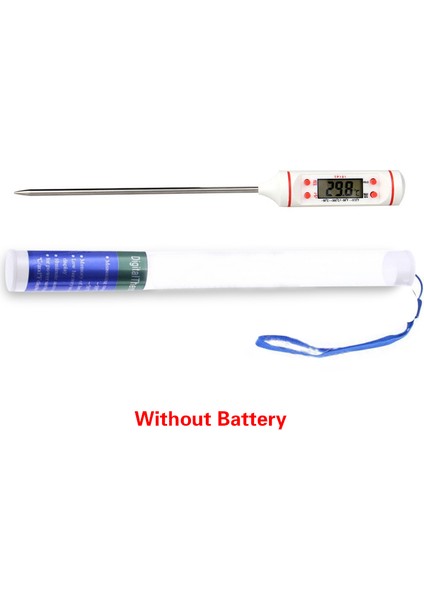 Yeşil Stil Mutfak Gıdaları Prob Termometresi Et Süt Gıda Sıcaklık Ölçme Aleti Barbekü Aksesuarları Pişirme Aleti Ev Termometreleri (Yurt Dışından)