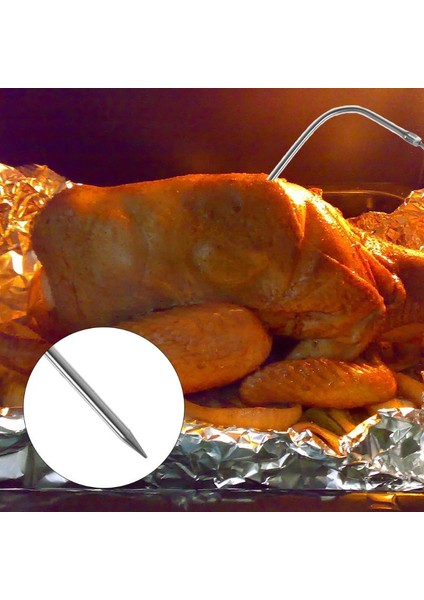 Küçük Su Geçirmez Termometre Dijital Pişirme Gıda Et Termometresi Için Hibrid Prob Değiştirme Ailesi Taşınabilir Barbekü Aracı (Yurt Dışından)