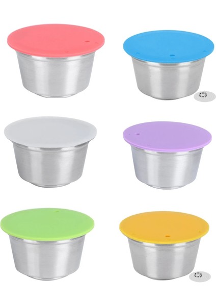 Yeşil Stil Kahve Kapsül Paslanmaz Çelik Dolce Gusto Kahve Makinesi Için Yeniden Doldurulabilir Filtre Fincan Kahve Filtre Makinesi Kaynağı (Yurt Dışından)