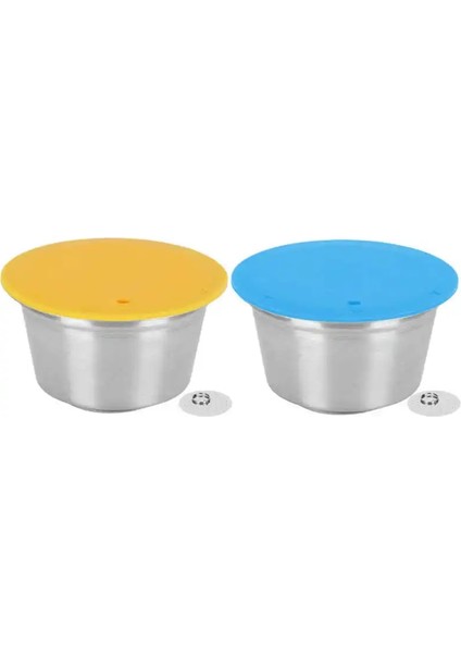 Yeşil Stil Kahve Kapsül Paslanmaz Çelik Dolce Gusto Kahve Makinesi Için Yeniden Doldurulabilir Filtre Fincan Kahve Filtre Makinesi Kaynağı (Yurt Dışından)