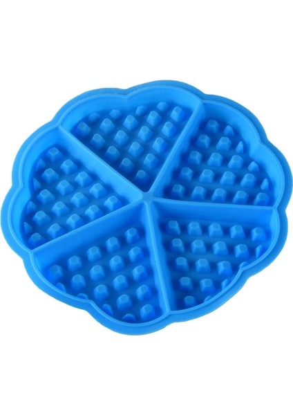 No.2 Tarzı Kalınlaşmış 5 Parça Kalp Şeklinde Silikon Waffle Kalıbı Fırın Mikrodalga Fırın Çerez Kesici Ev Kek Pişirme Kalıbı Dıy (Yurt Dışından)