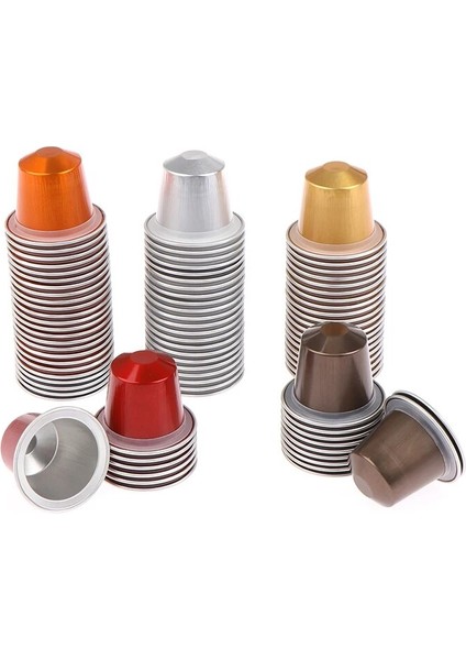 Reklam Stili Kauçuk Halkalı ve Sızdırmazlık Etiketli Nespresso Kahve Kapsül Kupası 37MM Alüminyum Folyo (Yurt Dışından)