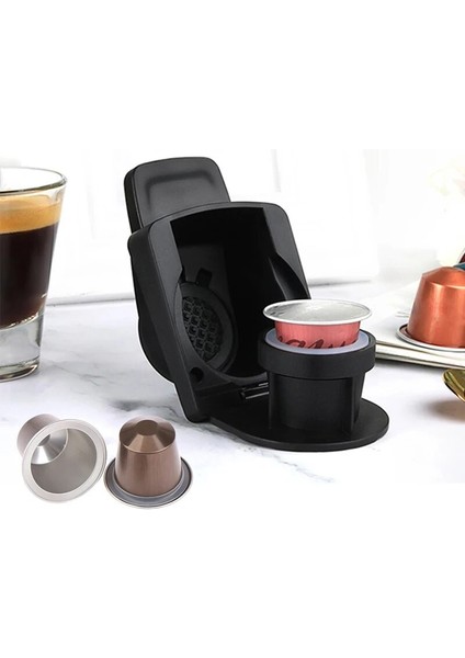 Reklam Stili Kauçuk Halkalı ve Sızdırmazlık Etiketli Nespresso Kahve Kapsül Kupası 37MM Alüminyum Folyo (Yurt Dışından)