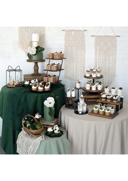 26CM Tarzı Sweetgo Ahşap Kek Standı 1 Adet Orman Tarzı Kek Tepsileri Düğün Kaynağı Bahçe Partisi Ev Dekorasyon Tatlı Masa Şeker Çubuğu (Yurt Dışından) modelleri