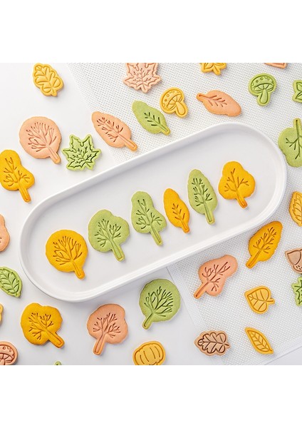 02-Ev Tarzı Mini Karikatür Ağacı Şekilli Kurabiye Kabartma Kalıbı Fondan Bisküvi Kesici Kalıp Ev Presleme Kek Dekorasyon Aracı Çerez Damgası (Yurt Dışından) indirimleri