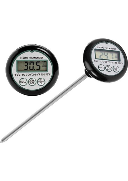 No.1 Tarzı Dijital Et Gıda Termometresi Paslanmaz Çelik Klipsli Sıvı Şeker Derin Kızartma (Yurt Dışından) indirimleri
