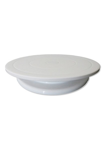 A1 Stili Yüksek Li Plastik Kek Döner Tabla Döner Kek Plastik Hamur Bıçağı Dekorasyon 10 Inç Kremalı Kek Standı Kek Döner Tabla (Yurt Dışından)