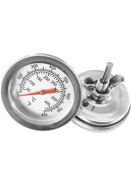 1 Adet Tarzı Paslanmaz Çelik Barbekü Barbekü Kömür Izgara Termometre Çukur Ahşap Sigara Içen Termometre Pişirme Gıda Ev Mutfak Gereçleri (Yurt Dışından) fiyatları